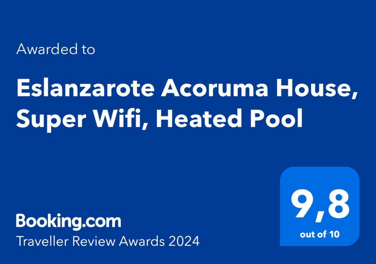 Eslanzarote Acoruma House, Super Wifi, Heated Pool Güime Esterno foto